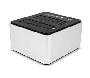 OWC Dual Drive Dock USB-C / Dockingstation für Festplatte / 2x 3,5"&2,5" SATA III Steckplatz / USB 3.1 Gen 2 / Windows & Mac