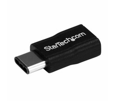StarTech USB-C auf Micro-USB Adapter schwarz / 480 Mbits / nickel