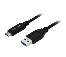 StarTech -Kabel USB-C auf USB-A (3.0) 1 m schwarz / 5 Gbs