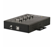 StarTech ICUSB234854I USB-Hub auf RS232 & RS485 & RS422 schwarz / 15 kV ESD-Schutz / bis zu 921,6 kbps / IP30 / 1,8m