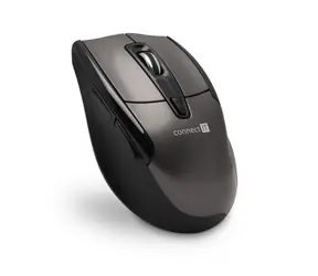 Connect IT CMO-1300-BR Bronze / Kabellose Lasermaus / 1600 DPI / 6 Tasten / 2xAAA