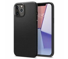 Spigen Liquid Air Schutzhülle für Apple iPhone 12 & 12 Pro schwarz