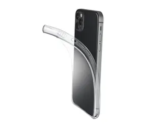 CellularLine Fine Extra dünnes Backcover für Apple iPhone 12 Pro Max transparent
