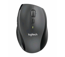 Logitech Marathon M705 grau / kabellose Maus / optischer Sensor / 1000 DPI / 7 Tasten / 2,4 GHz 