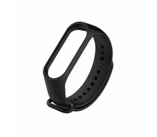Tactical 513 Silikonarmband für XIAOMI Mi Band 3 & 4 schwarz