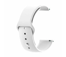 Tactical 694 Silikonarmband 22 mm weiß