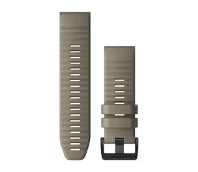 Garmin QuickFit 26 Dark Sandstone Silikonarmband