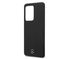 Mercedes Silikonhülle für Samsung Galaxy S20 Ultra schwarz