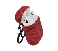 Terratec AirBox Crocodile Rot / Hülle für Apple AirPods 1 & 2