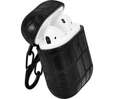 Terratec AirBox Stone Pattern Schwarz / Hülle für Apple AirPods 1 & 2