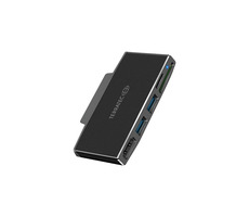 Terratec Connect GO1 / Docking-Adapter für Microsoft Surface Go Tablet / 1x HDMI / 2x USB-A 3.0 / SD&Micro-SD-Leser