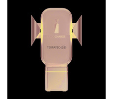 Terratec Charge Air Car / Autotelefonhalter / kabellos Laden Sie Ihr Telefon, Apple Watch und Apple AirPods auf  