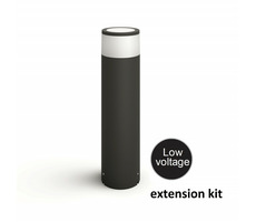 Philips Hue Calla LED RGB 8W Schwarz / Außenpfosten / 640lm / 2200-6500K / IP44