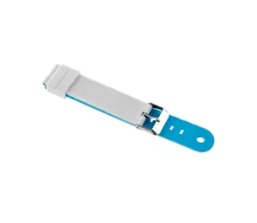Lamax WatchY2 Blau weißes Armband weiß / Silikonarmband für Lamax WatchY2