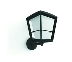 Philips Hue Econic LED 1x15W Wand schwarz / Außenwandleuchte / 1150lm / 2200-6500K / RGB / IP44