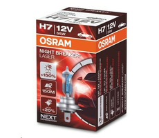 OSRAM H7 NIGHT BREAKER LASER 12V 55W - 2 Stück / Autobirne / PX26d