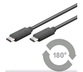 PremiumCord Verbindungskabel USB 3.1 Stecker C Stecker - USB 3.1 Stecker C Stecker 1m