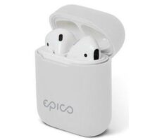 Epico Silikonhülle für Airpods weiß / Kopfhörerhülle