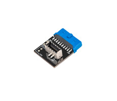 Interner Chieftec -Adapter von USB 3.1 Gen2 auf Gen1 / 19-PIN USB 3.1 Gen1 / 20-PIN Key-A USB 3.1 Gen2