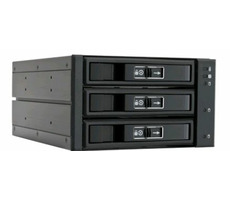 Chieftec CBP-2131SAS SATA Backplane für 2x 5,25" Slot / für 3x 3,5"&2,5" HDD / SATA III / Hot Swap