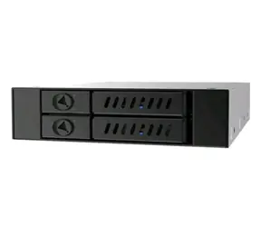 Chieftec CMR-225 Backplane für 3,5"-Steckplatz für 2x 2,5" HDD & SSD / SATA III / Hot-Swap