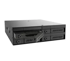 Chieftec CMR-425 Backplane für 5,25" Slot für 4X 2,5" HDD&SSD / SATA III / Hot Swap