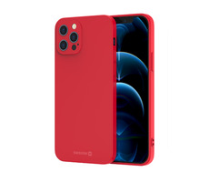 Swissten SOFT JOY Hülle für Apple iPhone 12 Pro rot