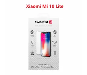Swissten Schutzglas 2.5D für XIAOMI Mi 10 Lite
