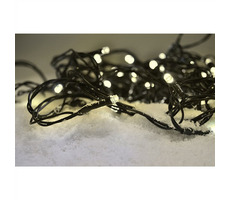 Solight 1V102-WW LED Outdoor Weihnachtskette / 200 LEDs / 20m / Kabel 5m / 8 Funktionen / Timer / IP44 / Warmweiß