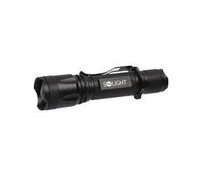 Solight WN22 wiederaufladbare LED-Taschenlampe / 600 lm / XM-L2 T6 / Fokus / 2200 mAh Li- ION / USB-Aufladung