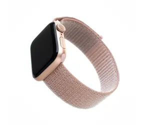 FIXED Nylonarmband Nylonarmband für Apple Watch 40 mm und Watch 38 mm Roségold