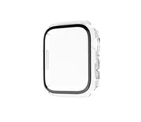 FIXED Pure Schutzhülle mit gehärtetem Glas für Apple Watch 40 mm klar