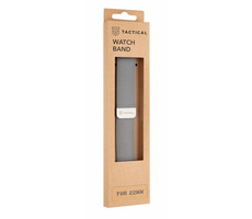 Tactical 699 Loop magnetisches Metallarmband 22 mm Silber