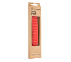 Tactical 740-Loop-Lederarmband für Uhren mit 42 und 44 mm Rot