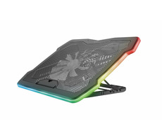 Trust GXT 1126 Aura Laptop-Kühlständer schwarz / Kühlpad / für 17-Zoll-Laptops / 1 Lüfter
