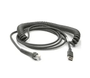 ZEBRA USB-Kabel (CBA-U29-C15ZBR) / verdrillt / geschirmt / 4,6 m