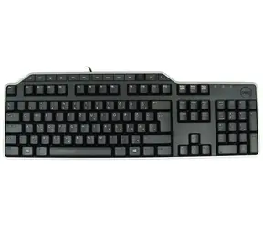 DELL KB-522 HUN schwarz / Multimedia-Tastatur / Ungarisch / QWERTZ / USB