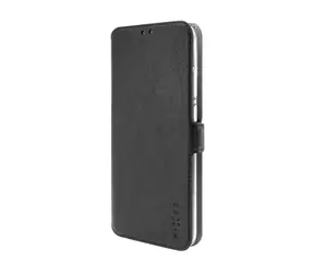 FIXED Topic Slim Bookcase für Motorola Moto G Play (2021) schwarz
