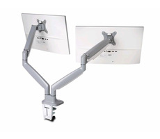 Kensington Zweiarmige SmartFit-Monitorhalterung weiß / 13" bis 32" / bis 9 kg / Höhe 170-505 mm