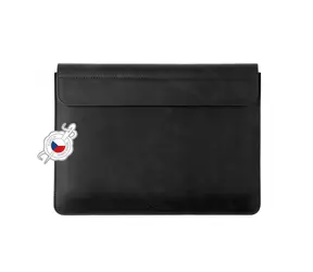 FIXED Oxford-Ledertasche für Apple MacBook 12" schwarz