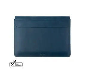 FIXED Oxford-Ledertasche für Apple MacBook 12" blau