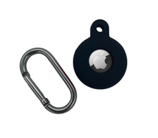 CPA Silikonhülle mit Haken für Apple AirTag schwarz