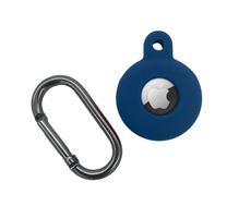 CPA Silikonhülle mit Haken für Apple AirTag blau