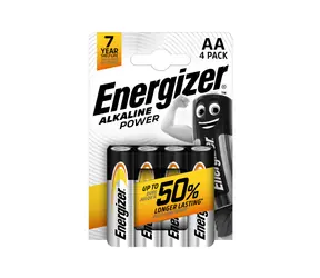 Energizer Alkalibatterie AA LR6 Mignon 1,5V 4 Stk