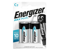 Energizer MAX PLUS Batterie - Kleine Monozelle C 2 Stk