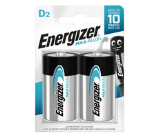 Energizer MAX PLUS Batterie - Große Monozelle D 2 Stk