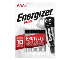 Energizer MAX Batterie - Micropencil AAA 4 Stk