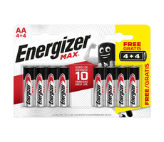 Energizer MAX Batterie - Bleistift AA 8 Stück (4+4 gratis)