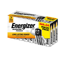 Energizer Alkaline Power Battery - Micropencil AAA Family Pack 24 Stk
