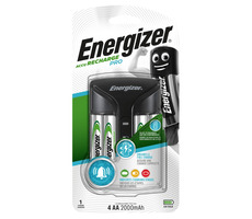 Energizer -Ladegerät - Pro Charger + 4xAA Power PLUS 2000 